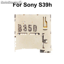 Original Ranura para tarjeta MMC + conector de la tarjeta MMC para Sony Xperia C