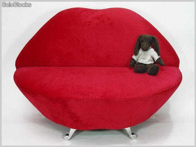 Original Sofa Labios Rojo