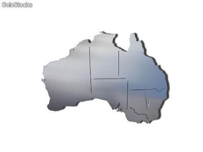 Orologio a muro in acciaio inox Australia - Foto 3
