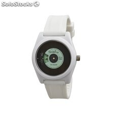 Orologio unisex SMARTY VINYL in silicone bianco e verde SW045B09