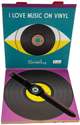 Orologio unisex smarty vinyl in silicone giallo SW045A08 - Foto 2
