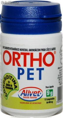 Ortho pet / Condroprotetor - comprimidos - frascos com 9 ou 36g - Foto 2