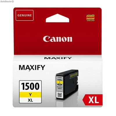 Oryginalny Wkład Atramentowy Canon PGI-1500XL Y Żółty