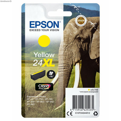 Oryginalny Wkład Atramentowy Epson 8,7 ml-10 ml Żółty