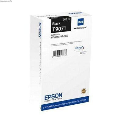Oryginalny Wkład Atramentowy Epson C13T907140 Czarny