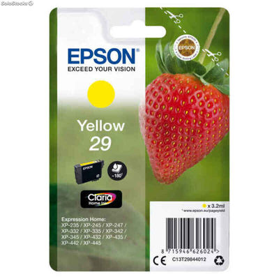 Oryginalny Wkład Atramentowy Epson T2984 Żółty