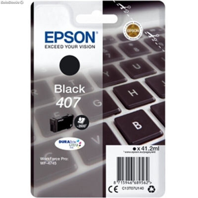 Oryginalny Wkład Atramentowy Epson WF-4745 Czarny