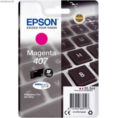 Oryginalny Wkład Atramentowy Epson WF-4745 Magenta