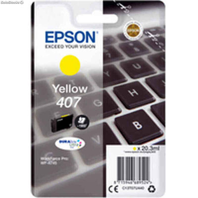 Oryginalny Wkład Atramentowy Epson WF-4745 Żółty