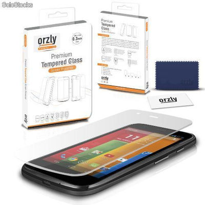 Orzly - Motorola Moto g - Protector de Pantalla de Vidrio Templado - Foto 2
