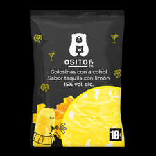 Ositos alcohol tequila + limon