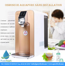 Osmoseur Aquapure domestique sans installation