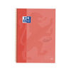 Oxford Cuaderno Espiral Folio Touch (80H) (Cuadricula 5mm) Tapa Extradura - Rojo