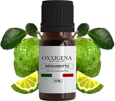 Oxxigena - Olio Essenziale di Bergamotto - Puro - Made in Italy - 10 ML