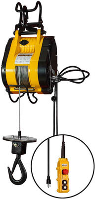 OZ Lifting Products 1000 lb. Electric Builder&#39;s Hoist with 90&#39; Lift OBH1000 115V