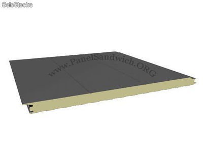 P3D5GB Panel Fachada 3D / Gris Pizarra-Blanco / Esp: 5 cm