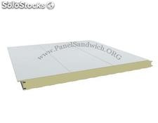 P3D6BB Panel Fachada 3D / Blanco-Blanco / Esp: 6 cm