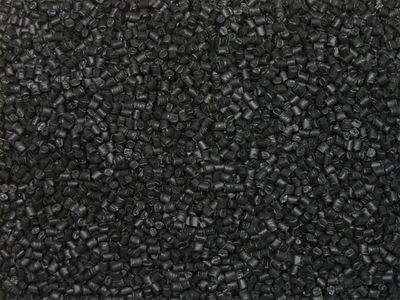 PA 6 30% de fibra de vidrio reforzada de color negro. - Foto 2