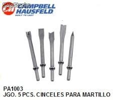 Pa1003 jgo. 5 pcs. Cinceles para martillo (Disponible solo para Colombia)