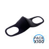 Pack 100 Mascarillas Reutilizables Color Negro O91