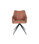 Pack 2 butacas Dori tapizado en polipiel marrón 83cm(alto) 54.5cm(ancho) - 1