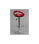 Pack 2 taburetes Savona en PVC rojo , 76.5/96.5cm(alto) 46.5cm(ancho) - Foto 4