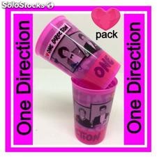 Pack 2 Vasos 350ml rosa One Direction