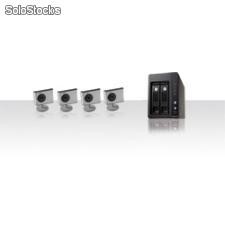 Pack 30 jours de stockagebundle enregistreur numérique (ggm nv8500g) + 4 caméras ip (vivotek ip7135)