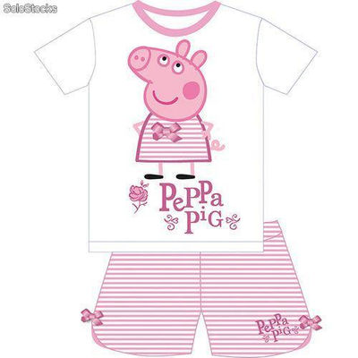 Pack 4 Pijamas Peppa Pig Rayas (Ahorro 5%)