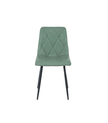 Pack 4 sillas Avat tapizado en polipiel verde 88cm(alto) 45cm(ancho) 54cm(largo) - Foto 4