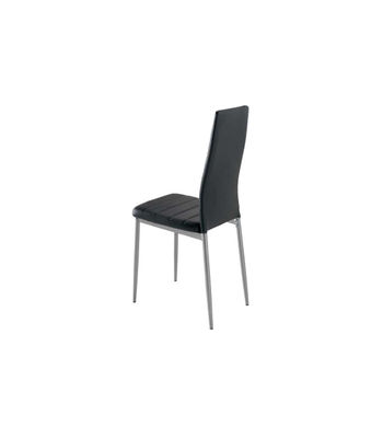 Pack 4 sillas Carmen en acabado negro 96 cm(alto)41 cm(ancho)52 cm(largo), Color - Foto 3