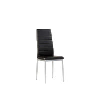 Pack 4 sillas Carmen en acabado negro 96 cm(alto)41 cm(ancho)52 cm(largo), Color