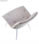Pack 4 sillas comedor MARILYN, con tapizado en beige extra suave con diseño - 4