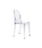 Pack 4 sillas de policarbonato modelo Ópera Sin Brazos. 38cm(ancho ) 90.5