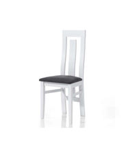Pack 4 sillas Jerez en madera de haya color blanco. 106 cm(alto), 41 cm(ancho),