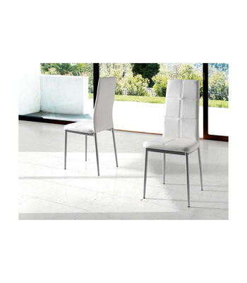 Pack 4 sillas Jimena en acabado blanco 97 cm(alto)39 cm(ancho)41 cm(largo), - Foto 3