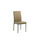 Pack 4 sillas Lara tapizadas en polipiel camel, 91 cm(alto)44 cm(ancho)58 - Foto 2