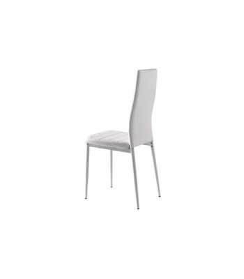 Pack 4 sillas Noa en acabado blanco, 96cm(alto) 41cm(ancho) 52cm(largo), Color - - Foto 3