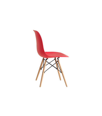 Pack 4 sillas Sofía acabado rojo, 81 cm(alto)47 cm(ancho)51 cm(largo), Color - - Foto 3