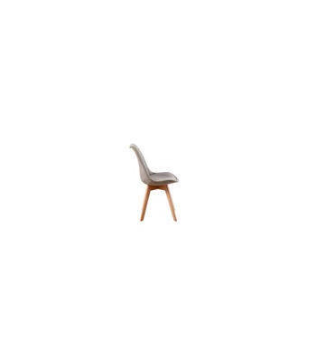 Pack 4 sillas Super Dereck tapizado en tejido marrón jaspeado, 42 cm(ancho) 81 - Foto 2