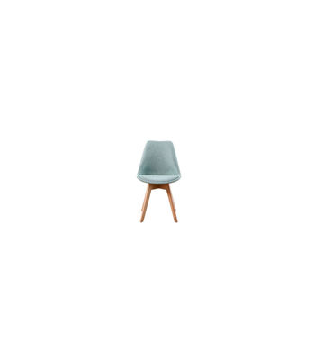 Pack 4 sillas Super Dereck tapizado en tejido verde turquesa, 42 cm(ancho) 81 - Foto 2