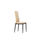 Pack 4 sillas Valeria en acabado capuchino 97 cm(alto)39 cm(ancho)41 cm(largo), - 1