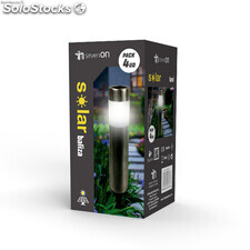 Pack 4 Solarbaken DN6.2*39CM sieben auf