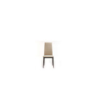 Pack 6 sillas Modelo Cíes tapizadas en tela Easy Clean beige tostado, 43cm(ancho