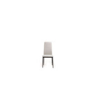Pack 6 sillas Modelo Cíes tapizadas en tela Easy Clean gris, 43cm(ancho )