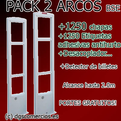 Pack Completo Sistema Antihurto para Tiendas con +2500 accesorios