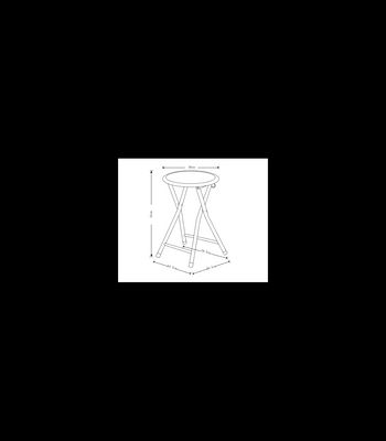 Pack de 10 taburetes Palma en polipiel gris, 30 x 30 x 45 cm (largo x ancho x - Foto 3