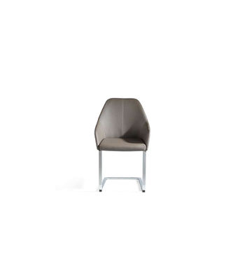 Pack de 2 sillas Lina en color gris topo 55 x 58 x 88/46 cm (largo x ancho x - Foto 2