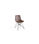 Pack de 2 sillas Mar en color marrón 52 x 56 x 82.5/46 cm (largo x ancho x alto) - 1