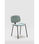 Pack de 2 sillas MARIO tapizadas en pana color aguamarina, 50/79cm(alto) - Foto 3